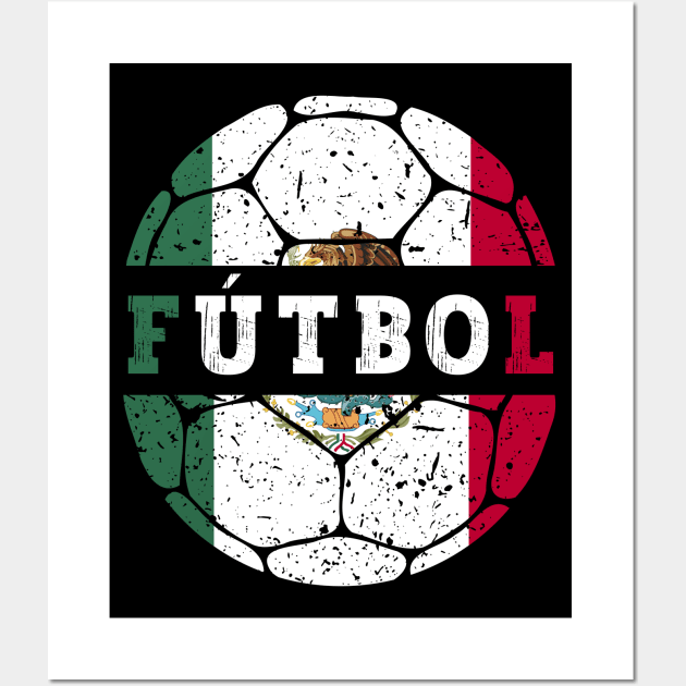 Mexico Futbol Wall Art by footballomatic